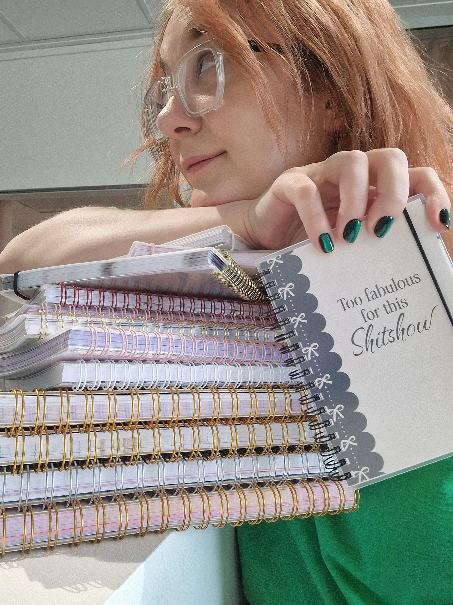 Foto på Emelies telefon