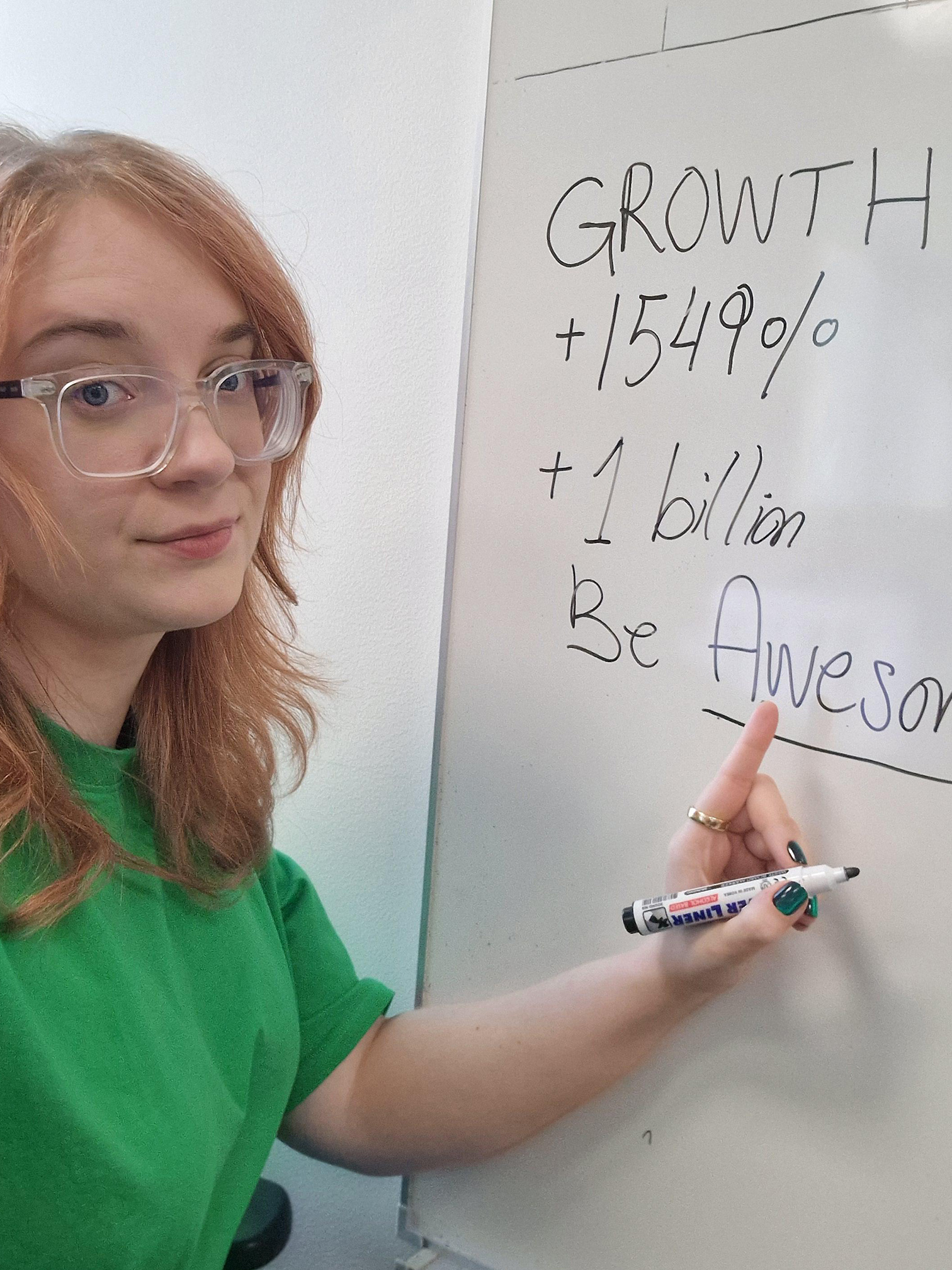 Foto på Emelies telefon